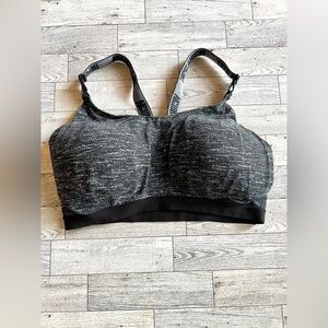 36DD Heathered Black Victoria’s Secret Sports Bra
